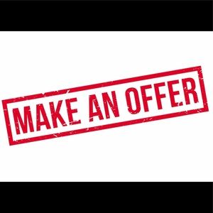 ‼️Love the item but not the price? MAKE AN OFFER!